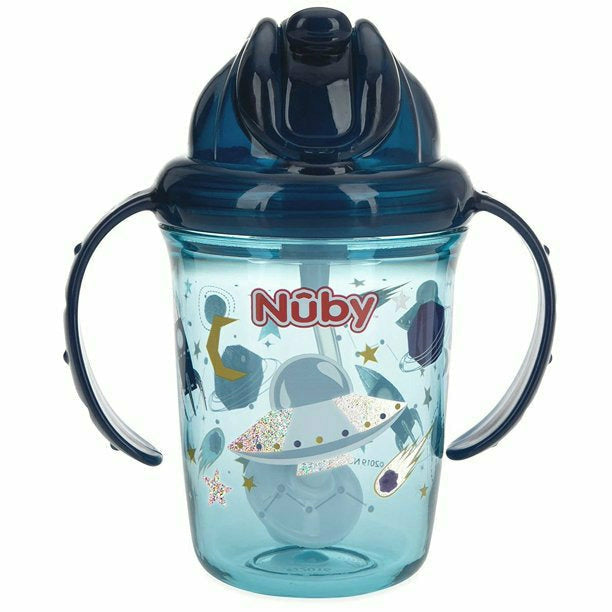 Flip N' Sip Soft Straw Trainer Cup – Nuby