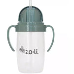 Zoli Bot 2.0 Weighted Straw Sippy Cup - Spruce Green