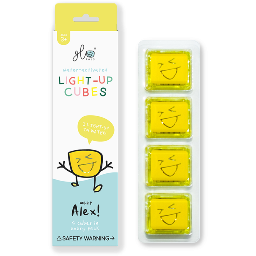 Glo pals light up top water cubes