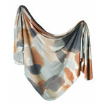 Copper Pearl Swaddle Blanket - Picasso