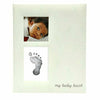 Baby Book -  Sage Green Leaves - Kid's Stuff Superstore