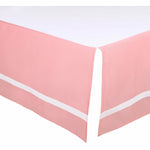 Pink Crib Bed Skirt