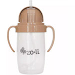 Zoli Bot 2.0 Weighted Straw Sippy Cup - Sand Stone
