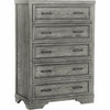 Foundry 5 Drawer Chest - Brushed Pewter - Kid's Stuff Superstore