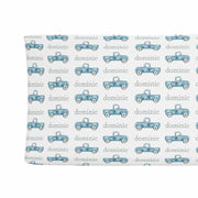 Sugar + Maple Changing Pad Cover - Truck Blue - Kid's Stuff Superstore