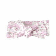 Sugar + Maple Bow  - Elephant Pink - Kid's Stuff Superstore