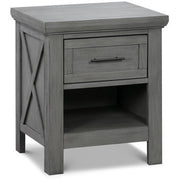 Franklin & Ben Emory Farmhouse Nightstand - Weathered Charcoal - Kid's Stuff Superstore