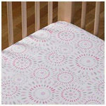 Lolli Living Fitted Crib Sheet - Pink Confetti