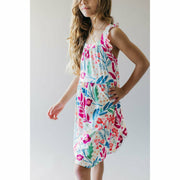 Mila & Rose Ruffle Strappy Dress - Mountain Blooms - Kid's Stuff Superstore