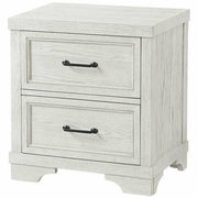Foundry 2 Drawer Night Stand - White Dove - Kid's Stuff Superstore