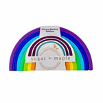Silicone Rainbow Stacker - Primary