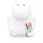 LumiPets LED Night Light with Remote Control - Hippo