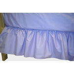 Brixy Percale Bed Skirt - Solid Lavender