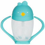 Lollacup Weighted Straw Sippy Cup - Turquoise