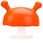 mombella Mimi Mushroom Soothing Teether - Orange