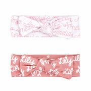 Sugar + Maple Bow  - Repeating Name - Kid's Stuff Superstore