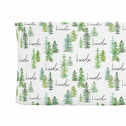 Sugar + Maple Changing Pad Cover - Pine Tree - Kid's Stuff Superstore
