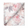 Sugar + Maple Large Stretchy Blanket - Wallpaper Floral - Kid's Stuff Superstore
